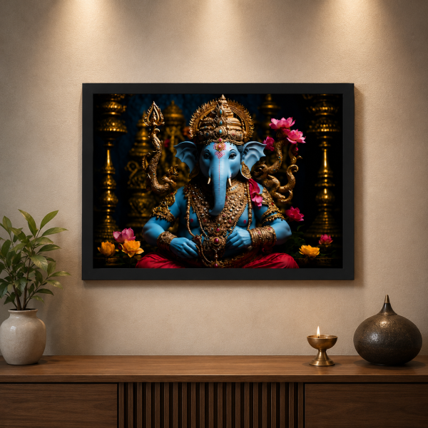 ChatGPT Image Jul 19, 2026, 10_04_46 PM Lord Ganesha | Glossy Finish | Water Proof | GAN004
