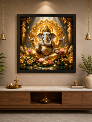 ChatGPT Image Jul 19, 2026, 10_36_06 PM Lord Ganesha | Glossy Finish | Water Proof | GAN005
