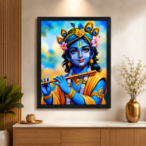 ChatGPT Image Jul 23, 2026, 10_38_40 PM Lord Krishna | Glossy Finish | Water Proof | KRI001