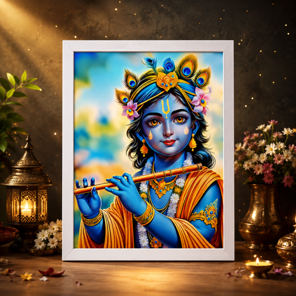 ChatGPT Image Jul 23, 2026, 11_25_51 PM Lord Krishna | Glossy Finish | Water Proof | KRI001